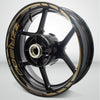 Motorcycle Rim Wheel Decal Accessory Sticker for Kawasaki ZZR 1200 - Motorcycle stickers and decals