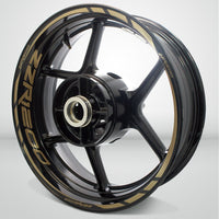 Motorcycle Rim Wheel Decal Accessory Sticker for Kawasaki ZZR 1200 - Motorcycle stickers and decals