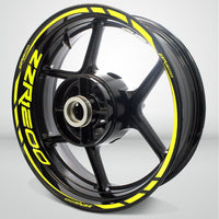 Motorcycle Rim Wheel Decal Accessory Sticker for Kawasaki ZZR 1200 - Motorcycle stickers and decals