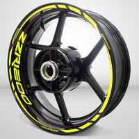 Motorcycle Rim Wheel Decal Accessory Sticker for Kawasaki ZZR 1200 - Motorcycle stickers and decals