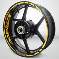 Motorcycle Rim Wheel Decal Accessory Sticker for Kawasaki ZZR 1200 - Motorcycle stickers and decals