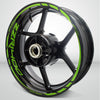 Motorcycle Rim Wheel Decal Accessory Sticker for Kawasaki ZZR 1400 - Motorcycle stickers and decals