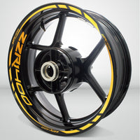 Motorcycle Rim Wheel Decal Accessory Sticker for Kawasaki ZZR 1400 - Motorcycle stickers and decals