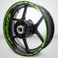Motorcycle Rim Wheel Decal Accessory Sticker for Kawasaki ZZR 600 - Stickman Vinyls