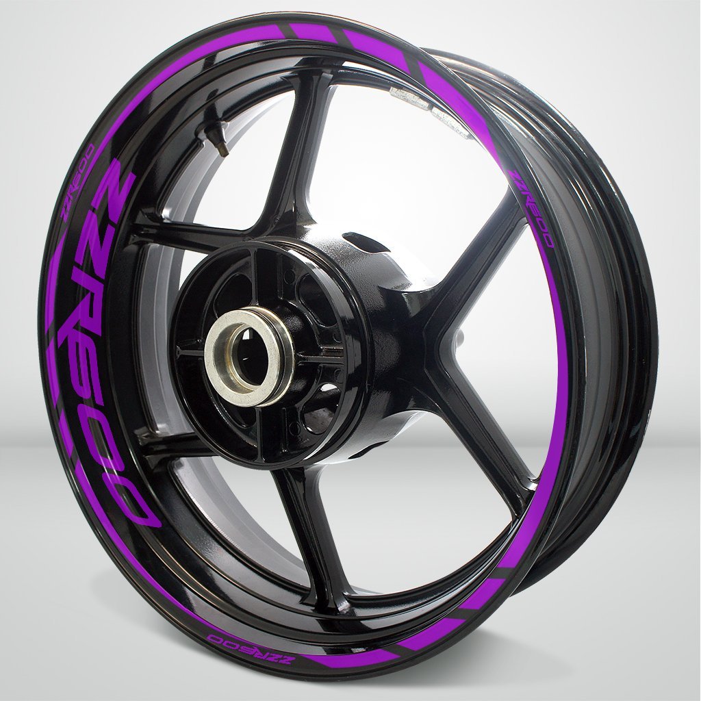 Motorcycle Rim Wheel Decal Accessory Sticker for Kawasaki ZZR 600 - Stickman Vinyls