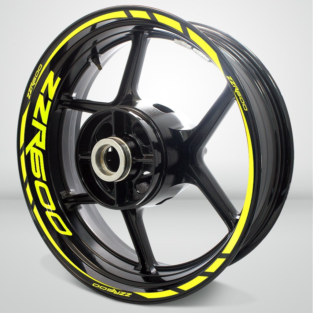 Motorcycle Rim Wheel Decal Accessory Sticker for Kawasaki ZZR 600 - Stickman Vinyls