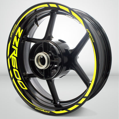 Motorcycle Rim Wheel Decal Accessory Sticker for Kawasaki ZZR 600 - Stickman Vinyls
