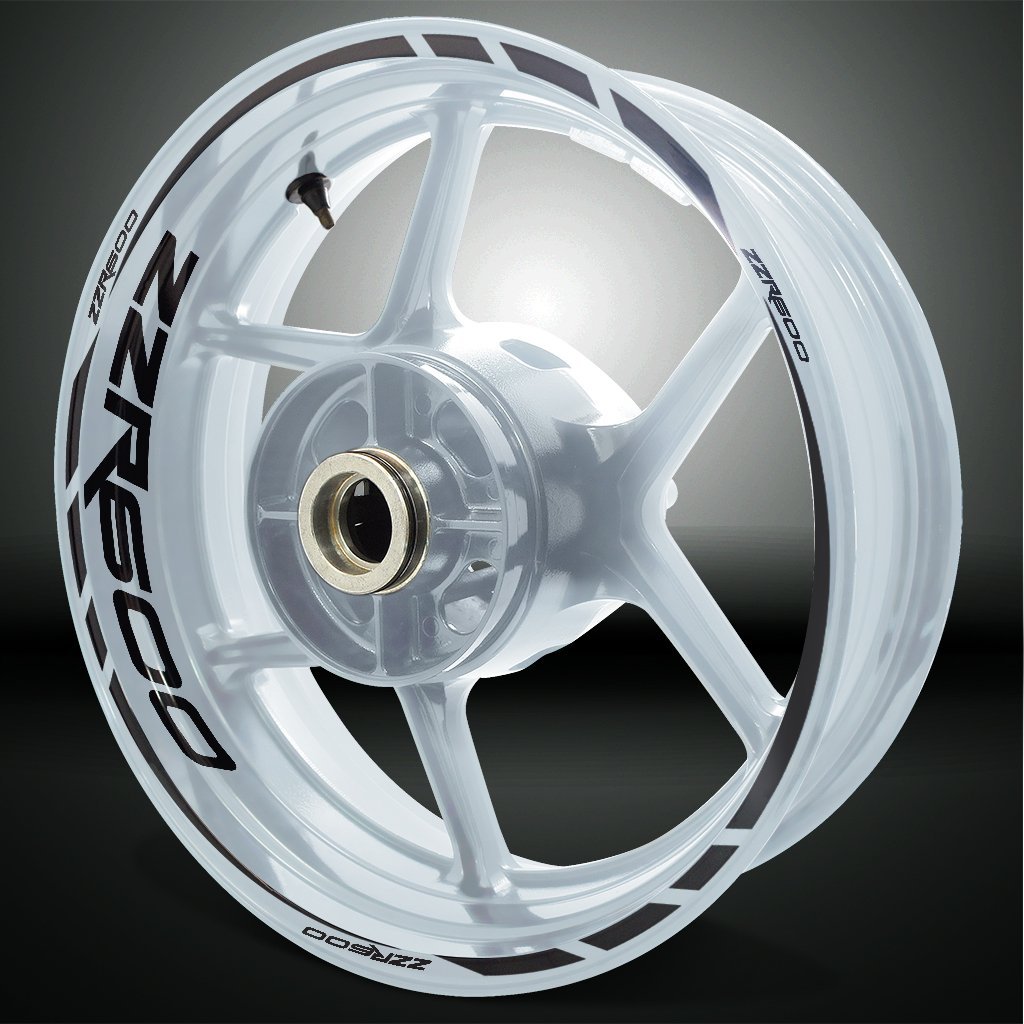 Motorcycle Rim Wheel Decal Accessory Sticker for Kawasaki ZZR 600 - Stickman Vinyls