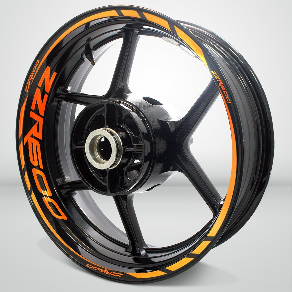 Motorcycle Rim Wheel Decal Accessory Sticker for Kawasaki ZZR 600 - Stickman Vinyls