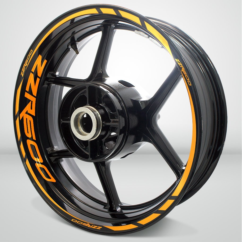 Motorcycle Rim Wheel Decal Accessory Sticker for Kawasaki ZZR 600 - Stickman Vinyls