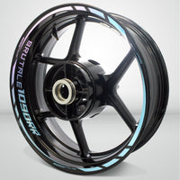 Motorcycle Rim Wheel Decal Accessory Sticker for MV Agusta Brutale 1090RR - Motorcycle stickers and decals