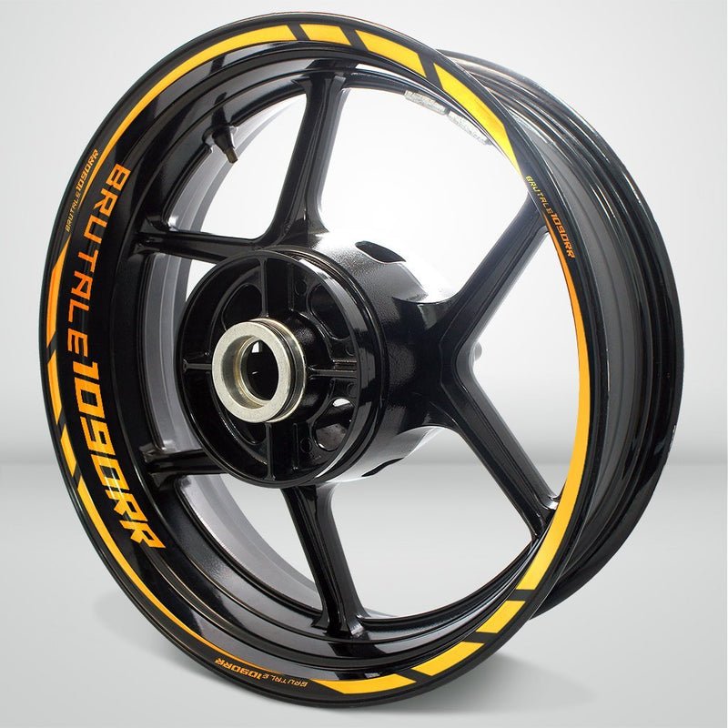 Motorcycle Rim Wheel Decal Accessory Sticker for MV Agusta Brutale 1090RR - Motorcycle stickers and decals