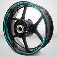 Motorcycle Rim Wheel Decal Accessory Sticker for MV Agusta Brutale 1090RR - Motorcycle stickers and decals