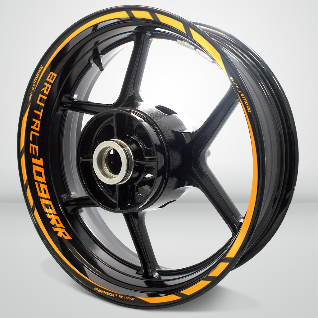 Motorcycle Rim Wheel Decal Accessory Sticker for MV Agusta Brutale 1090RR - Motorcycle stickers and decals