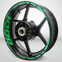 Motorcycle Rim Wheel Decal Accessory Sticker for Suzuki 1000 - Motorcycle stickers and decals