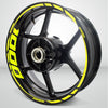 Motorcycle Rim Wheel Decal Accessory Sticker for Suzuki 1000 - Motorcycle stickers and decals