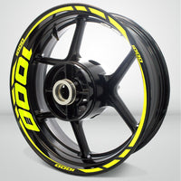 Motorcycle Rim Wheel Decal Accessory Sticker for Suzuki 1000 - Motorcycle stickers and decals