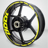 Motorcycle Rim Wheel Decal Accessory Sticker for Suzuki 1000 - Motorcycle stickers and decals