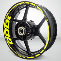 Motorcycle Rim Wheel Decal Accessory Sticker for Suzuki 1000 - Motorcycle stickers and decals