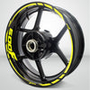 Motorcycle Rim Wheel Decal Accessory Sticker for Suzuki 600F - Motorcycle stickers and decals