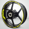 Motorcycle Rim Wheel Decal Accessory Sticker for Suzuki 600F - Motorcycle stickers and decals
