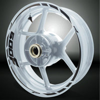 Motorcycle Rim Wheel Decal Accessory Sticker for Suzuki 600F - Motorcycle stickers and decals