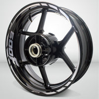 Motorcycle Rim Wheel Decal Accessory Sticker for Suzuki 600F - Motorcycle stickers and decals
