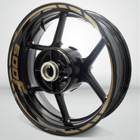 Motorcycle Rim Wheel Decal Accessory Sticker for Suzuki 600F - Motorcycle stickers and decals
