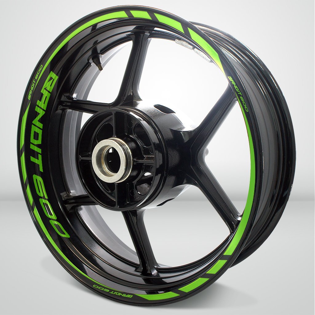 Motorcycle Rim Wheel Decal Accessory Sticker for Suzuki Bandit 600 - Motorcycle stickers and decals