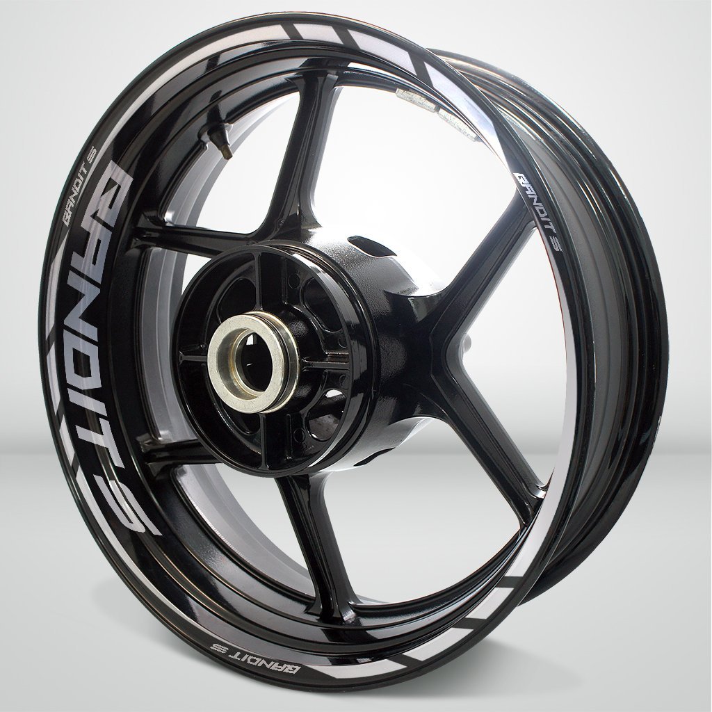 Motorcycle Rim Wheel Decal Accessory Sticker for Suzuki Bandit S - Stickman Vinyls