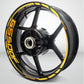 Motorcycle Rim Wheel Decal Accessory Sticker for Suzuki GS 500F - Stickman Vinyls