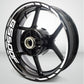 Motorcycle Rim Wheel Decal Accessory Sticker for Suzuki GS 500F - Stickman Vinyls