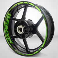 Motorcycle Rim Wheel Decal Accessory Sticker for Suzuki GS 500R - Motorcycle stickers and decals