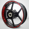 Motorcycle Rim Wheel Decal Accessory Sticker for Suzuki GS 500R - Motorcycle stickers and decals