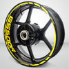 Motorcycle Rim Wheel Decal Accessory Sticker for Suzuki GS 500R - Motorcycle stickers and decals
