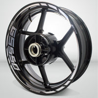 Motorcycle Rim Wheel Decal Accessory Sticker for Suzuki GS 550 - Motorcycle stickers and decals