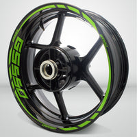 Motorcycle Rim Wheel Decal Accessory Sticker for Suzuki GS 550 - Motorcycle stickers and decals