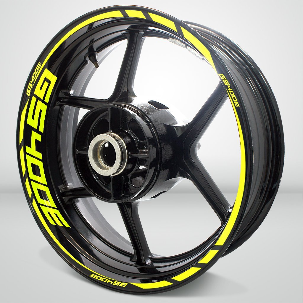 Motorcycle Rim Wheel Decal Accessory Sticker for Suzuki GS400E Slingshot - Stickman Vinyls