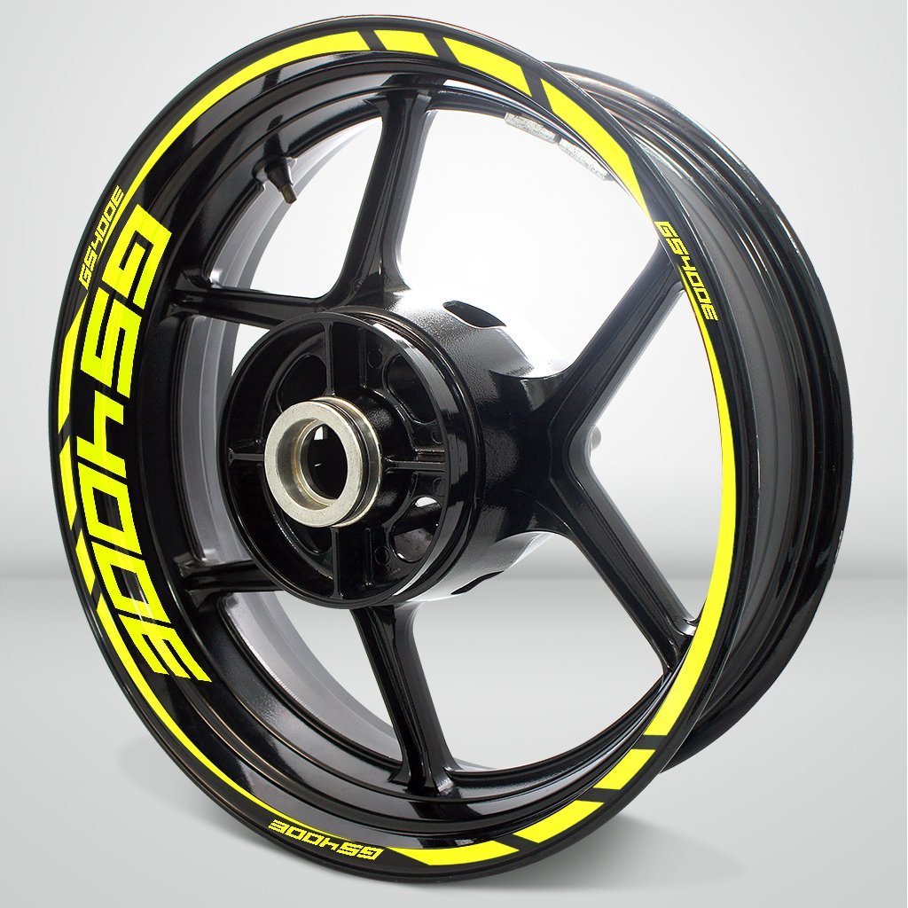 Motorcycle Rim Wheel Decal Accessory Sticker for Suzuki GS400E Slingshot - Stickman Vinyls
