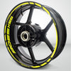 Motorcycle Rim Wheel Decal Accessory Sticker for Suzuki GSX 550ES - Motorcycle stickers and decals