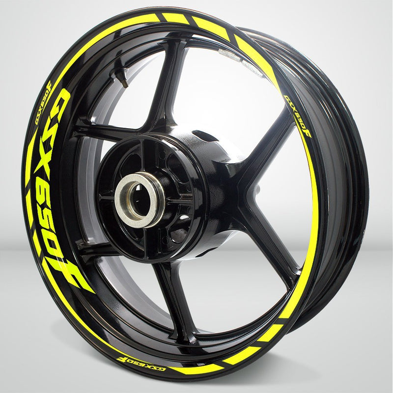 Motorcycle Rim Wheel Decal Accessory Sticker for Suzuki GSX 650F - Motorcycle stickers and decals