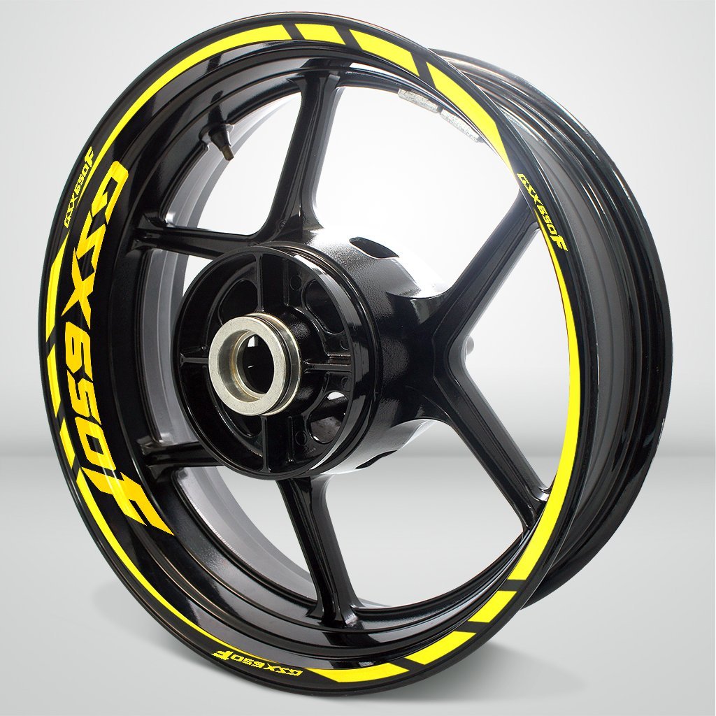 Motorcycle Rim Wheel Decal Accessory Sticker for Suzuki GSX 650F - Motorcycle stickers and decals