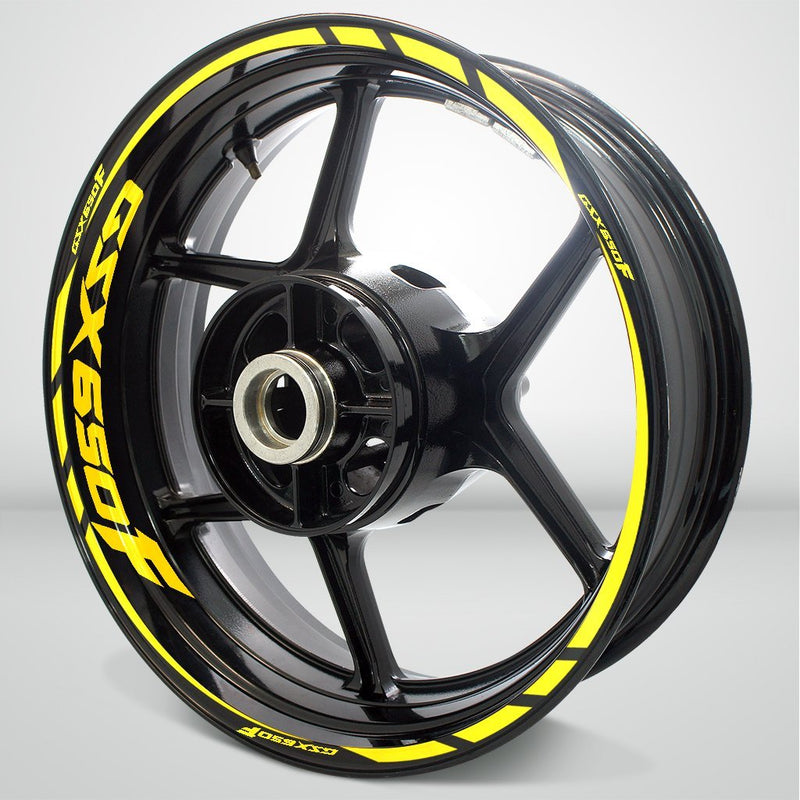 Motorcycle Rim Wheel Decal Accessory Sticker for Suzuki GSX 650F - Motorcycle stickers and decals