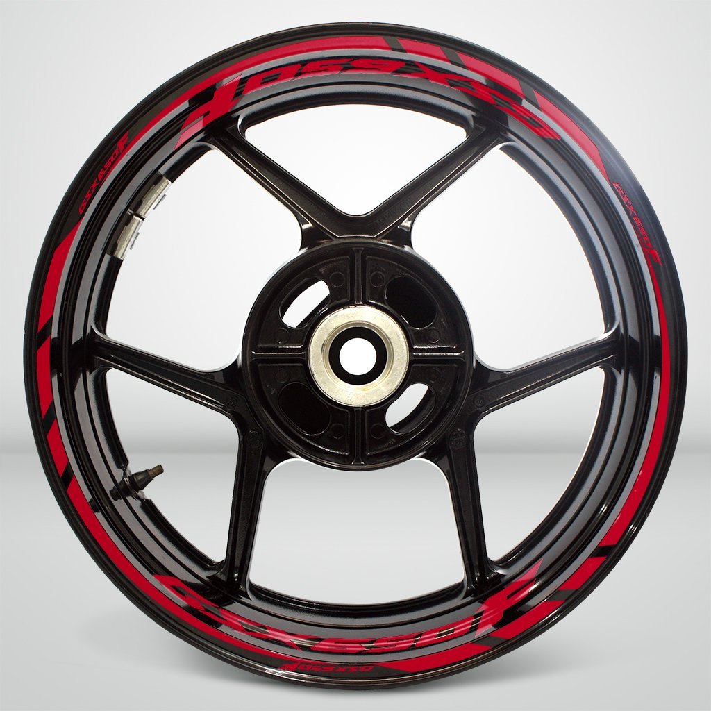 Motorcycle Rim Wheel Decal Accessory Sticker for Suzuki GSX 650F - Stickman Vinyls