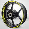 Motorcycle Rim Wheel Decal Accessory Sticker for Suzuki GSX 750F - Motorcycle stickers and decals