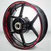 Motorcycle Rim Wheel Decal Accessory Sticker for Suzuki GSX 750F - Motorcycle stickers and decals