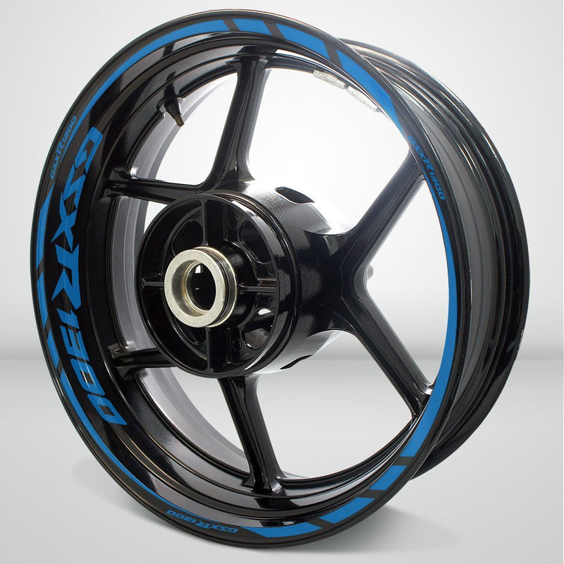 Motorcycle Rim Wheel Decal Accessory Sticker for Suzuki GSXR 1300 Hayabusa - Motorcycle stickers and decals