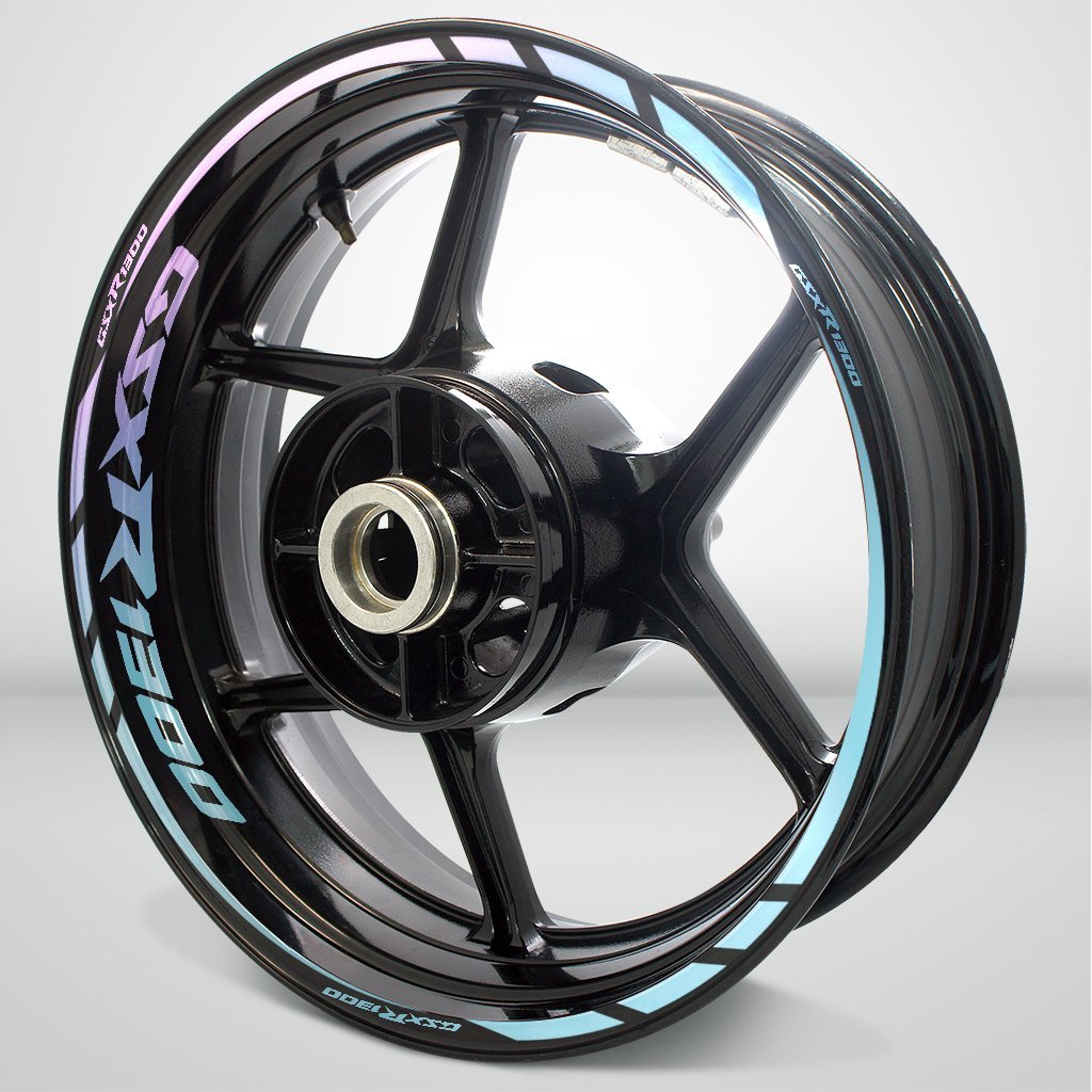 Motorcycle Rim Wheel Decal Accessory Sticker for Suzuki GSXR 1300 Hayabusa - Motorcycle stickers and decals