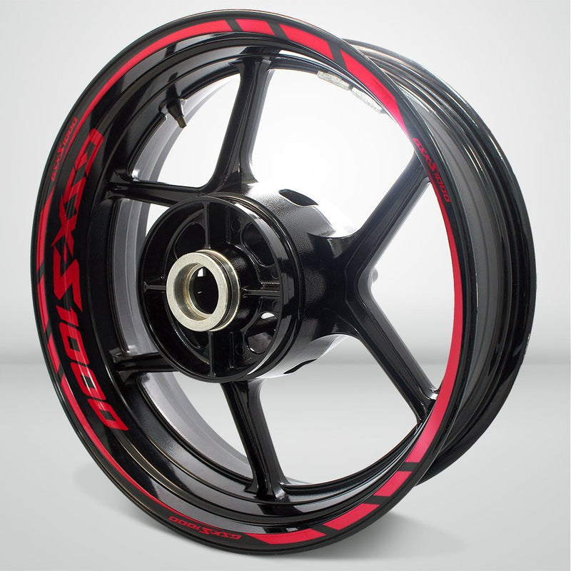 Motorcycle Rim Wheel Decal Accessory Sticker for Suzuki GSXS 1000 - Motorcycle stickers and decals