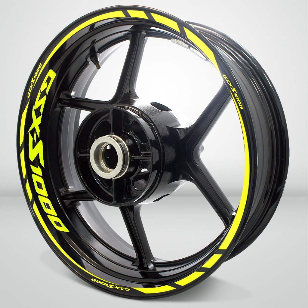 Motorcycle Rim Wheel Decal Accessory Sticker for Suzuki GSXS 1000 - Motorcycle stickers and decals